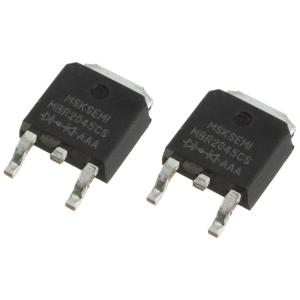 Диод Шоттки 20А 45В TO-252 MBR2045CS MSKSEMI (упаковка 2шт)