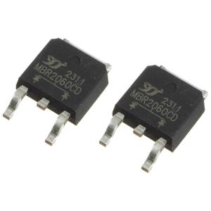 Диод Шоттки 20А 60В TO-252 MBR2060CD YJ (упаковка 2шт)