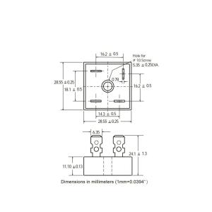 Диодный мост KBPC2510 (25A. 1000V)