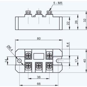Диодный мост MDS75-8 75A 800V