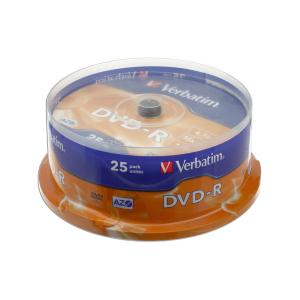 Диск Verbatim DVD-R 16x 4.7Gb по 25 банка1/8/640