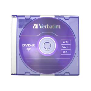 Диск Verbatim DVD-R 16x 4.7Gb Slim Colour