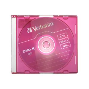 Диск Verbatim DVD-R 16x 4.7Gb Slim Colour