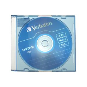 Диск Verbatim DVD-R 16x 4.7Gb Slim Colour 