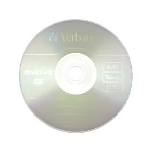 Диск Verbatim DVD+R 16x 4.7Gb, в конверте