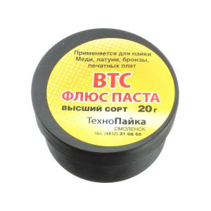 Флюс Паста ВТС в банке, 20гр, ТехноПайка