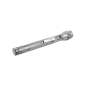 Фонарь 3СВД телескопическая ручка, магнит 4AG13, серебристый