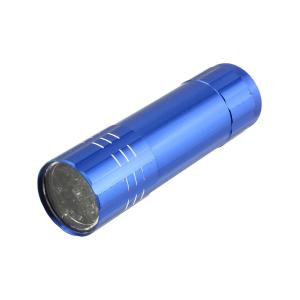 Фонарь 9СВД ультрафиолет 3ААА металл синий
