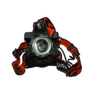 Фонарь головной 1СВД 2ACC 3.7V P-XQ41-T6, green