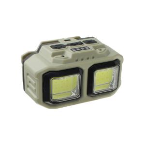 Фонарь головной 2свд COB RK-816S, ИК датчик