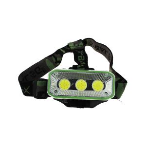 Фонарь головной 3свд acc 18650 технология COB, USB