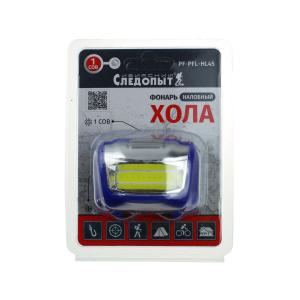 Фонарь головной COB 3ААА Хола Сибирский следопыт, цвет микс