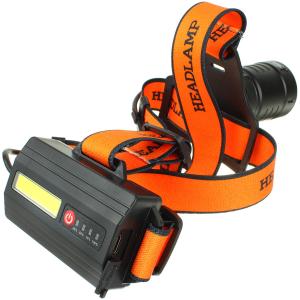 Фонарь головной Zoom HT-3158-PM20-TG 2acc 18650 