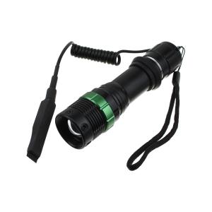 Фонарь подствольный с Zoom 1СВД 1 кнопка 3ААА/ACC ЗУ220В N-109