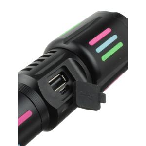 Фонарь тактический с Zoom 1СВД RK-1144-TG acc 18650