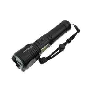 Фонарь тактический Zoom 1свд, 1 боковой COB свд белый, красный BL-P19-TG100