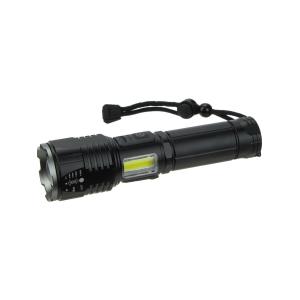 Фонарь тактический Zoom 1свд, 1 боковой COB свд белый, красный P-P19-TG100