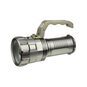 Фонарь Zoom 1СВД ST-12, 3ACC 18650 3.7V ЗУ220В, очень яркий 