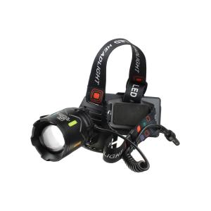 Фонарь Zoom BL-H203-3-TG головной 1СВД, 3ACC, power bank