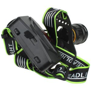 Фонарь Zoom головной 1СВД 3ACC 3.7V HT-183-3-GT100, с функцией power bank