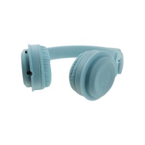 Гарнитура беспроводная MZ-08M, голубая, с ушками