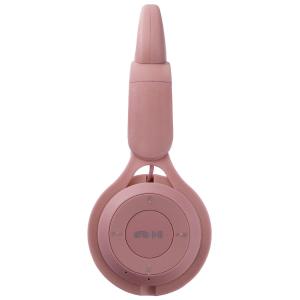 Гарнитура беспроводная MZ-08M, розовая, с ушками