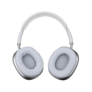 Гарнитура беспроводная P9, белая с серебром