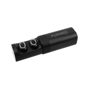 Гарнитура вакуумная беспроводная BE06 Fumiko, черная