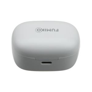 Гарнитура вакуумная беспроводная BE08 Fumiko, белая