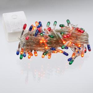 Гирлянда 100 ламп, 5 метров, цветная смена режимов