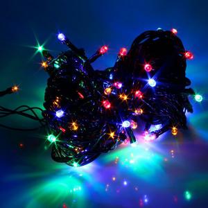 Гирлянда 100 СВД, цветная, 10 метров