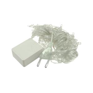 Гирлянда 100 СВД, цветная, нить, 9 метров, прозрачный провод