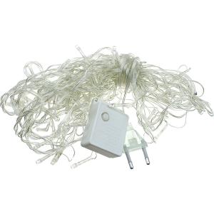 Гирлянда 100 СВД, синяя штора 1,8х1 метр