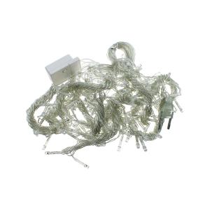 Гирлянда 100 СВД, синяя штора 2х2 метра