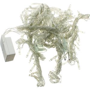 Гирлянда 110 СВД, белый теплый цвет, штора 2х2 метр