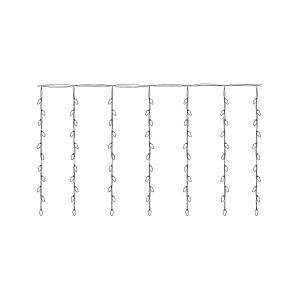 Гирлянда 110 СВД, белый теплый цвет, штора 2х2 метр