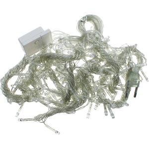 Гирлянда 144 СВД, штора синяя 3х2 метра