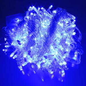 Гирлянда 144 СВД, штора синяя 3х2 метра[copy 48274]