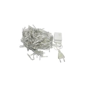 Гирлянда 160 СВД, штора синяя 2х2