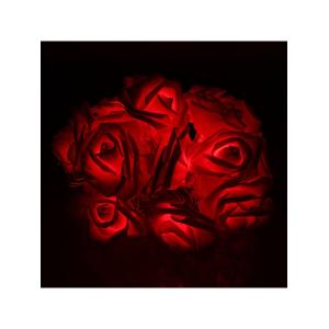 Гирлянда 20 свд, 3 метра, розы, красная