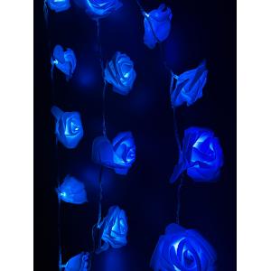 Гирлянда 20 свд, 3 метра, розы, синяя