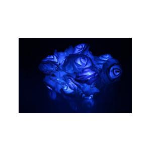 Гирлянда 20 свд, 3 метра, розы, синяя