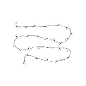 Гирлянда 20 СВД, цветная пирамидка, 3 метра