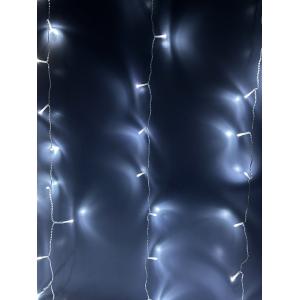 Гирлянда 300 СВД, белая штора 3х3 метра