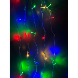 Гирлянда 120 СВД, цветная, нить, 12 метров, прозрачный провод