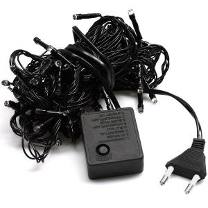 Гирлянда 40 СВД, цветная, нить, 6 метров, прозрачный провод[copy 62914]