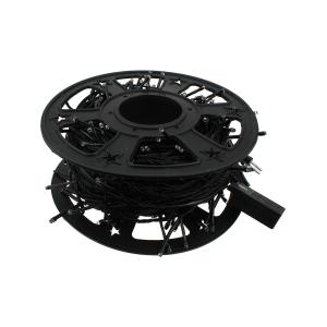 Гирлянда 400свд 50м цветная уличная, черный провод