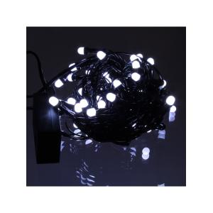 Гирлянда 50 СВД 7мм, белый холодный, матовые светодиоды, 6 метров