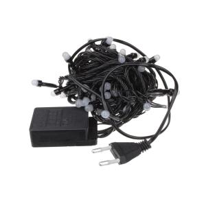 Гирлянда 50 СВД 7мм, белый холодный, матовые светодиоды, 6 метров