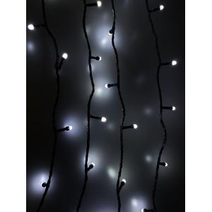 Гирлянда 50 СВД 7мм, белый холодный, матовые светодиоды, 6 метров